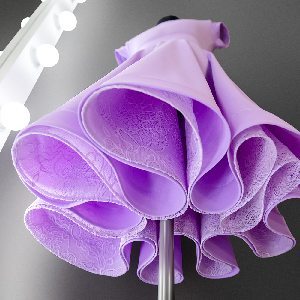 Gracia 9-01-01-A | Рейтинговое платье для спортивных бальных танцев | Vasileva Dance