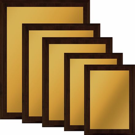 Плакетки из прессованного дерева