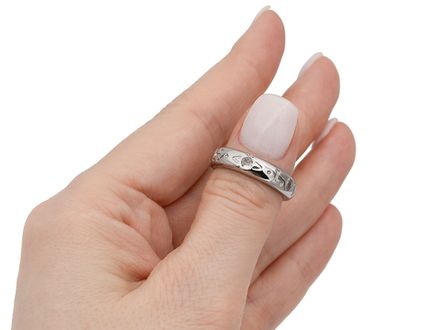 Кольцо "Вера.Надежда.Любовь" 5мм