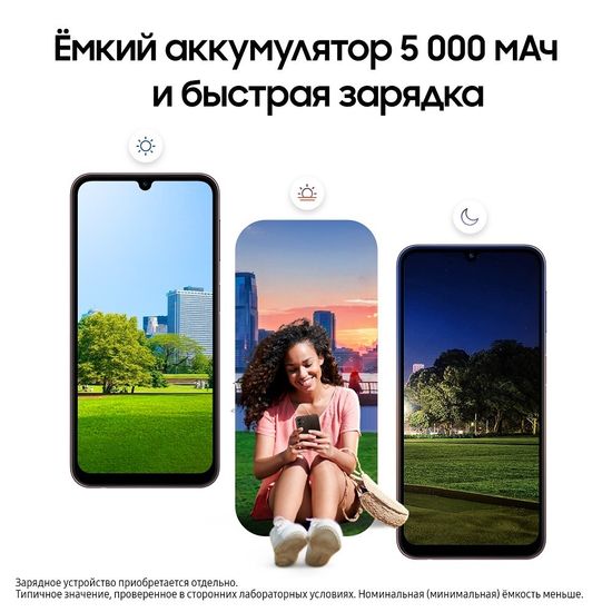 Смартфон Samsung Galaxy A24 6/128Gb Красный ( Burgundy)