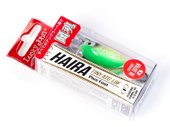 Воблер плавающий LJ Pro Series HAIRA TINY ATG LBF 03.30/904 Plus Foot