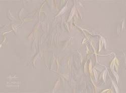 Бесшовная фреска Бронза 0034-Br1, 2,7 м (Ширина 4 м)