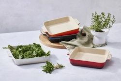 Le Creuset - Набор из 2 форм для запекания 25+32см черный / артикул   79033001400000  / GTIN 843251156801