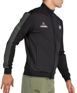 Куртка теннисная Bullpadel Pindaro Sweatshirt - negro