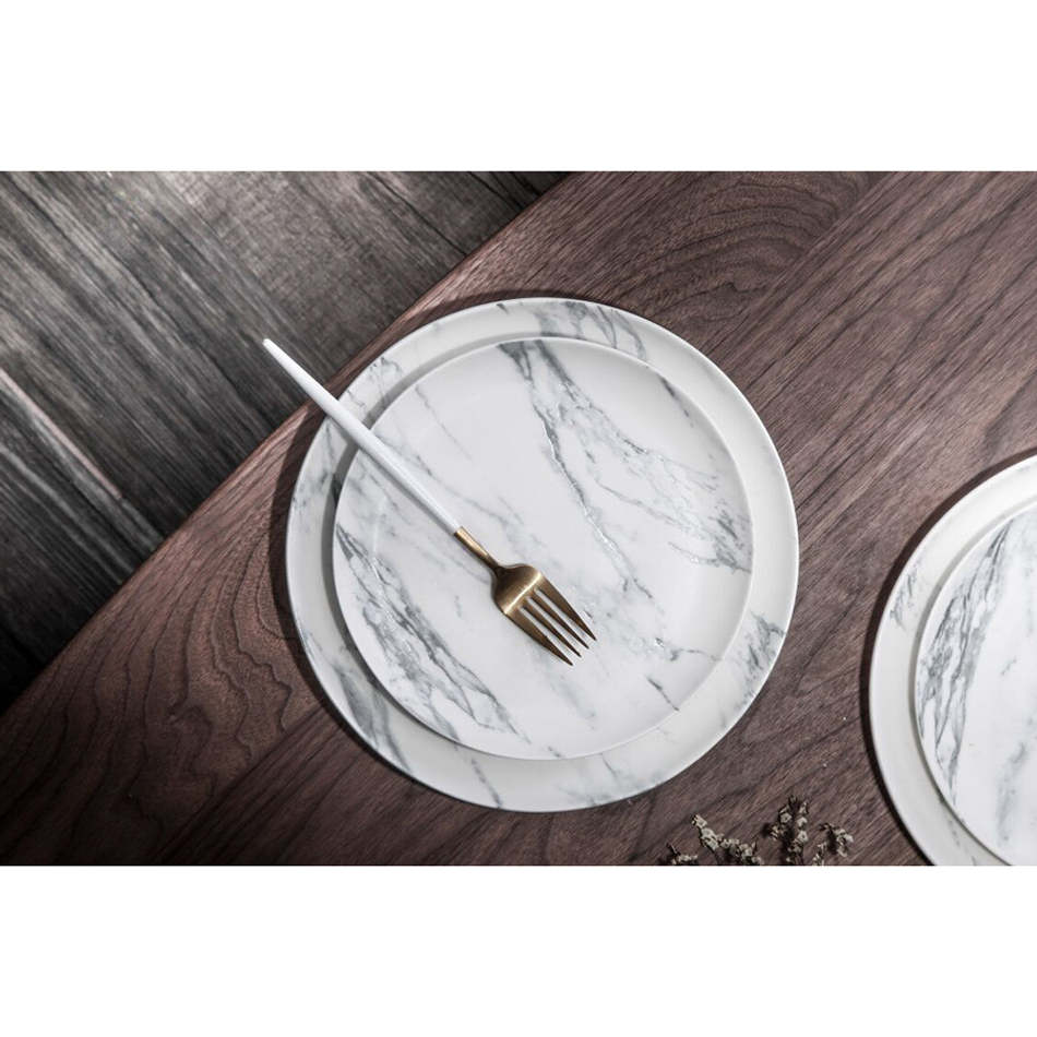 Набор тарелок marble, D21 см, 2 шт.