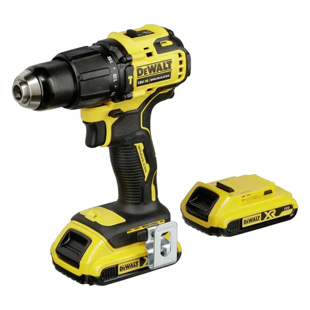DeWalt DCD709L2T аккумуляторная ударная дрель-шуруповерт (2 x 3 Ач, ЗУ)