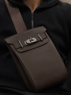 Нагрудная сумка-слинг Hermes