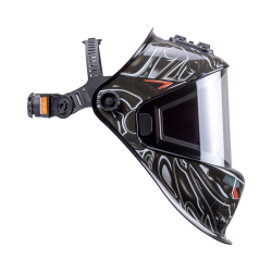 Маска сварщика КОРУНД МЕГА чёрная (ф-р MEGA, внеш. регулировка) в коробке