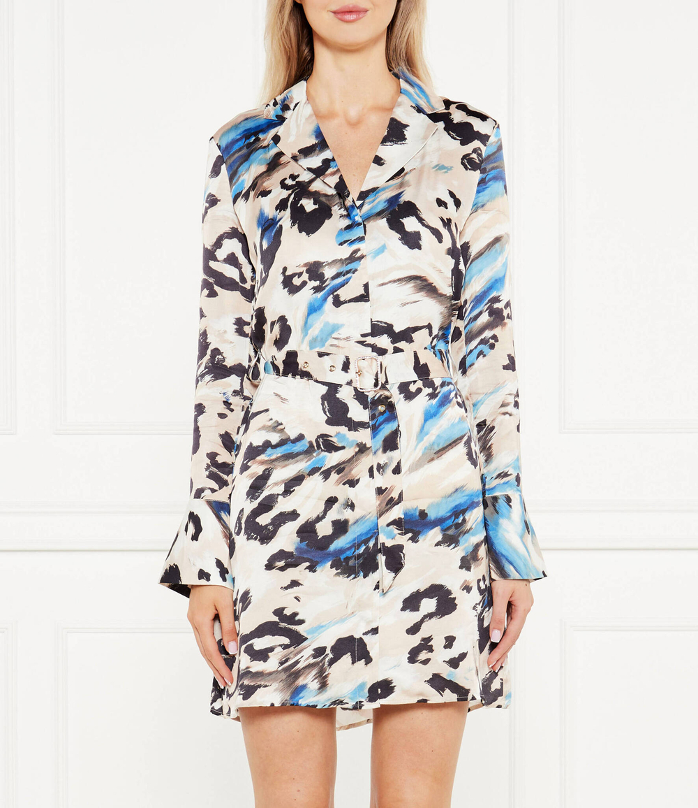 Платье с ремешком GUESS - бежевый(W4YK0E WGFU2)