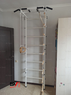 Монтаж шведской стенки Sv Sport в бетонные, кирпичные стены