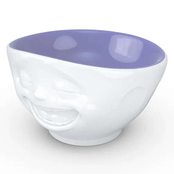 Чаша tassen laughing, 500 мл, белая-лавандовая