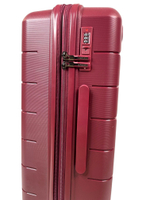 Средний чемодан Mironpan 23102, Бордовый, M+