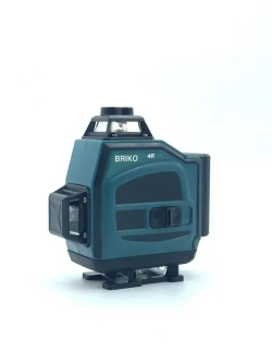 Лазерный уровень нивелир строительный 4D BRIKO 4D, Зеленый луч / 16 линии