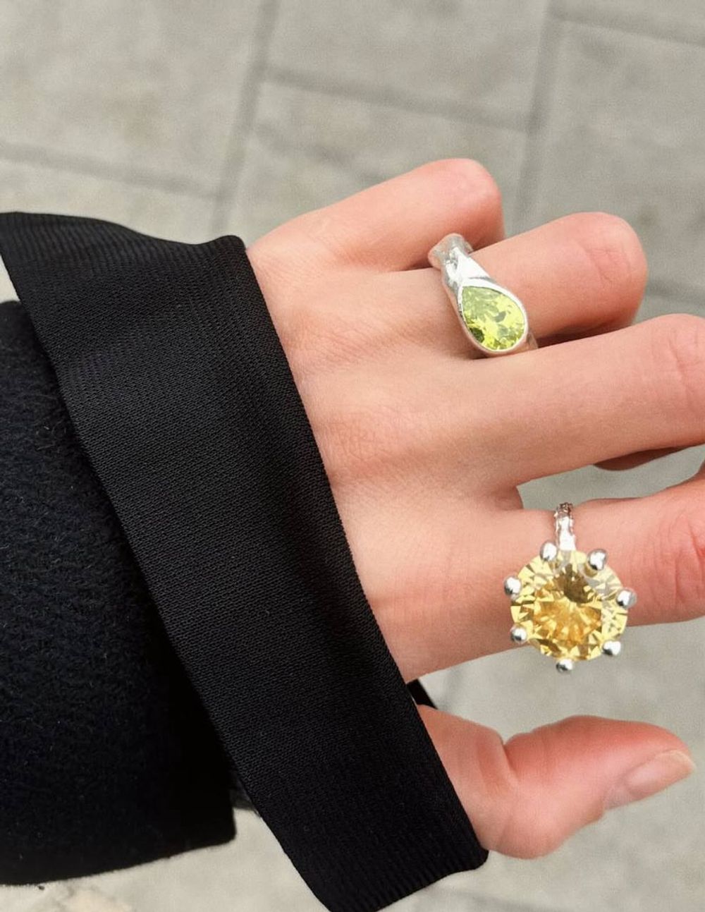 Кольцо Big Green