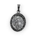 Нательная именная икона святая Таисия с серебрением