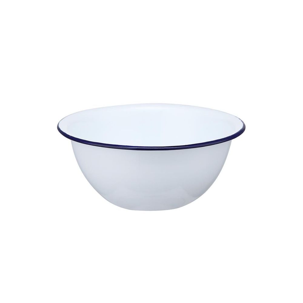 Салатник эмалированный d=14,h=6.5 см, &quot;Blue Rim&quot;  P.L.