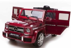 Детский Электромобиль BARTY Mercedes-Benz G63 AMG красный