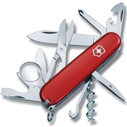 Нож Victorinox Explorer, 91 мм, 16 функций, красный
