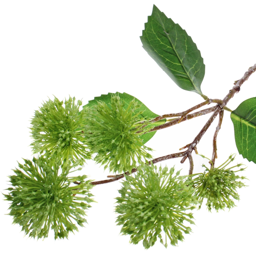 Цветок искусственный «Natur» 50см Каштан зеленый