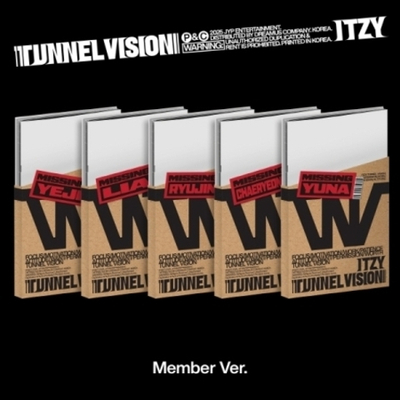 Альбом ITZY - TUNNEL VISION (Member Ver.)