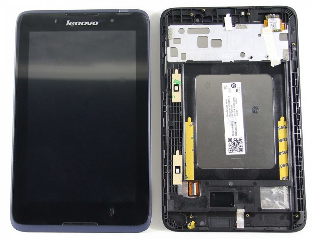 Дисплей для Lenovo A7-50 (A3500) модуль Черный
