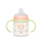 Бутылочка с ручками Suavinex Night Wild 150 мл розовая, 6 мес+