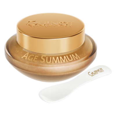 Gommage Age Summum Гоммаж-маска-серум Age Summum с насыщенной текстурой питательного бальзама – это уникальное средство сочетает сразу три действия для эффективной anti-age терапии: деликатное удаление мертвых клеток, стимуляция процессов клеточного обновления и, благодаря пенетрации активных омолаживающих ингредиентов, коррекция признаков старения. Текстура кожи становится более ровной и гладкой. Разглаживаются тонкие линии и морщины. Улучшается тургор кожи, она становится более наполненной и эластичной. Сразу после применения кожа обретает сияние и ощущение комфорта.