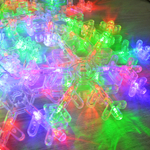 Гирлянда светодиодная 30 ламп 2м 500717