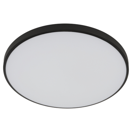 Светильник потолочный светодиодный ЭРА Классик без ДУ SPB-6 Slim Base BK 24W-5K 5000К