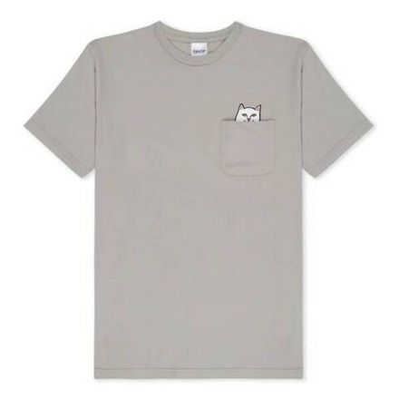 Футболка Rip N Dip Lord Nermal Peace Pocket Tee Cool Grey