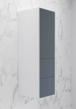 Пенал «Стокгольм» 360 см подвесной 2 ящика графит софт
