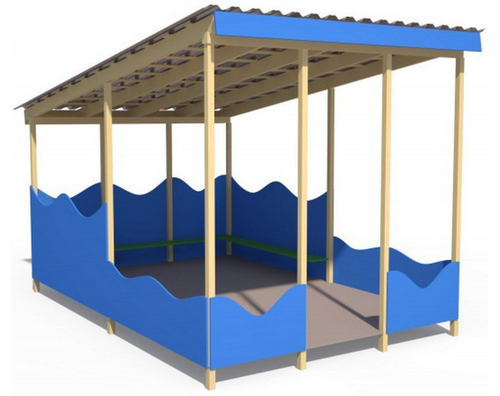 Теневой навес Волна мини ТН 01061