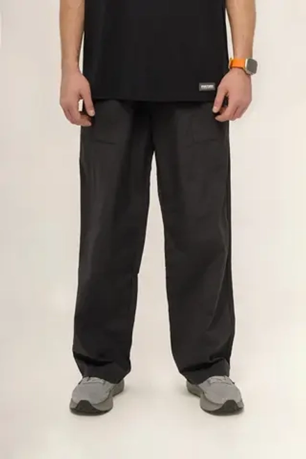 Брюки КУЛЬТУРА "NYLON CHINO", черный