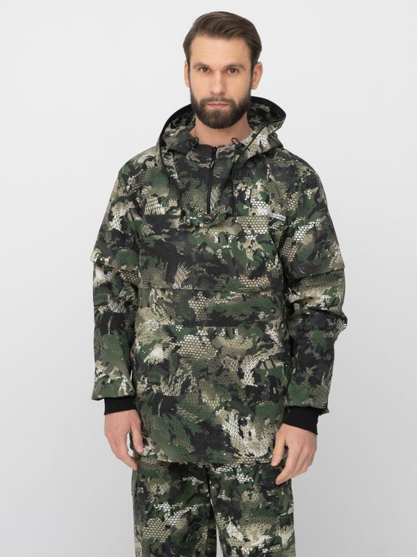 Костюм летний Антигнус-Люкс ткань Сорочка цвет Зелёный питон