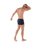 Мужские трусы боксеры черные Clever CLASSIC MATCH BOXER 088011