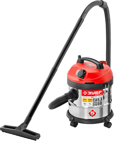 ЗУБР М3, 20 л, 1400 Вт, строительный пылесос (ПУ-20-1400 М3)