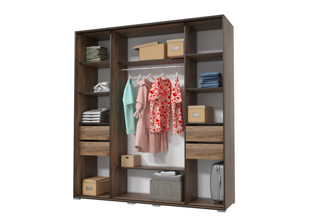 Шкаф-купе Пекин 2000 зеркала