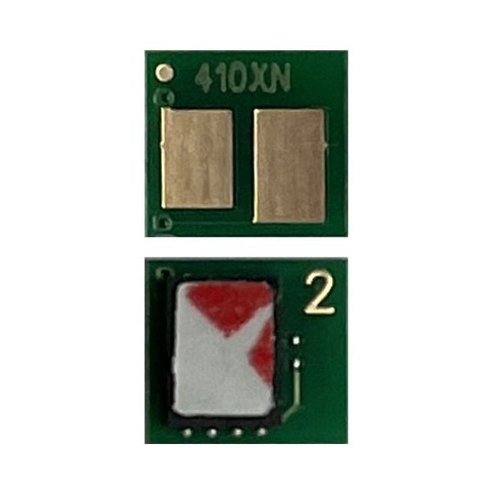 Чип для картриджа CF410X HP Color LJ M452/M477 (6,5K, OEM Size, Green) black UNItech (Zhono)