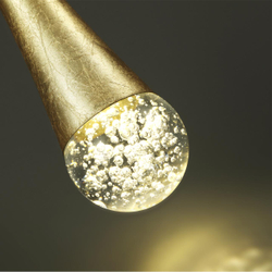 4278/1W L-VISION ODL21 241 прозрачн/золот фольг-ние Настенный светильник IP20 GU10 LED max 6W GOTA