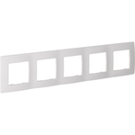Рамка 5 постов белый ETIKA Legrand