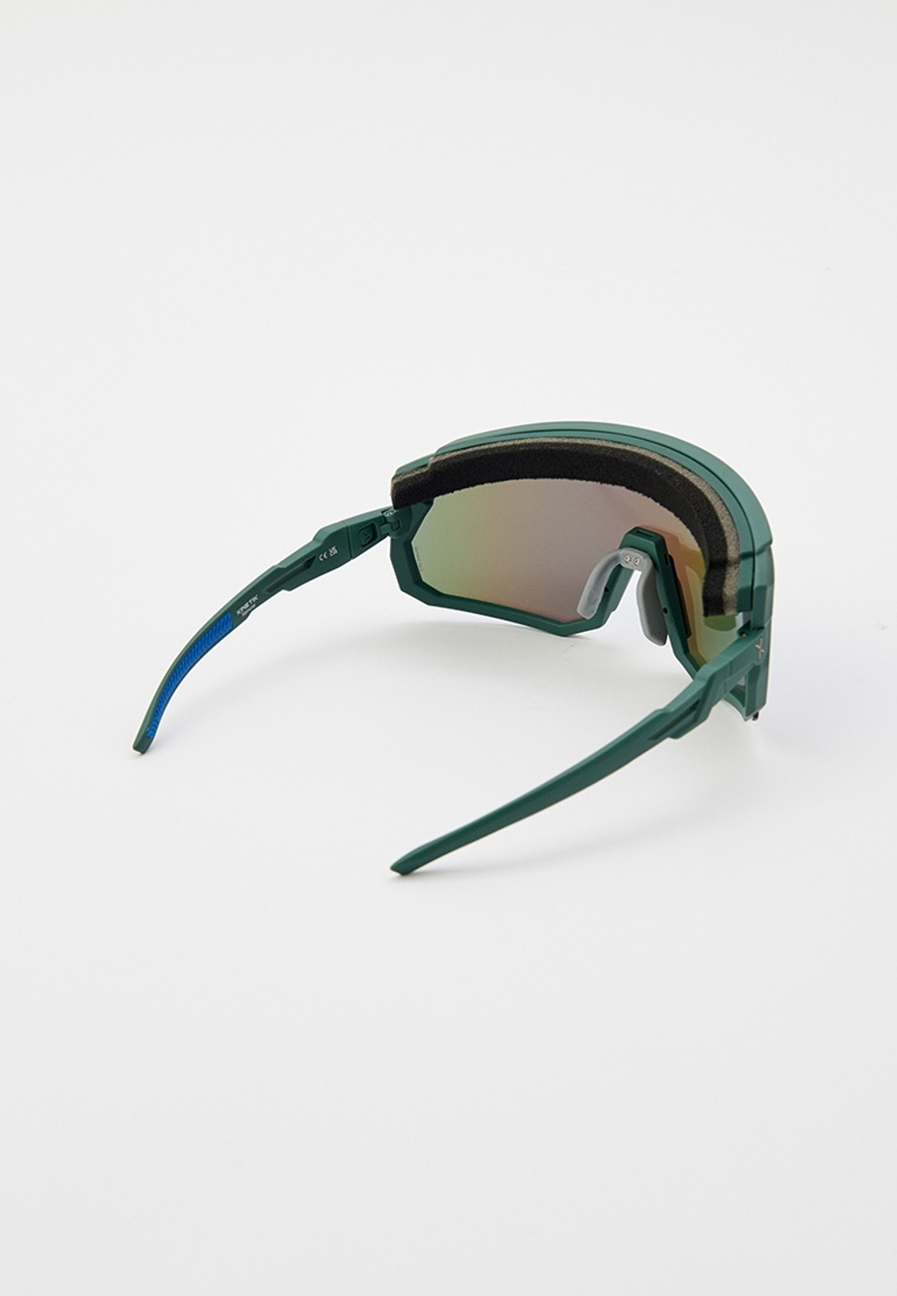 Спортивные очки с диоптриями HILX Samurai / Matt Solid Seaweed Green / Green Polarized Lens + Clear Lens