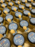 Брендированный мед с орехами для корпоративных подарков