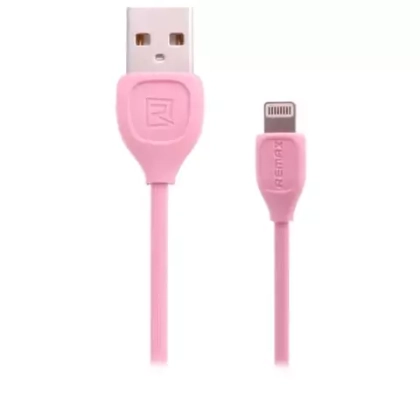 USB cable Lightning 1m (RC-050i) (Lesu-Remax) 1.2А pink