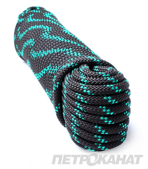 Шнур  плетеный ЯКОРНЫЙ 12,0 мм. 1700 кгс, 30 м, евромоток