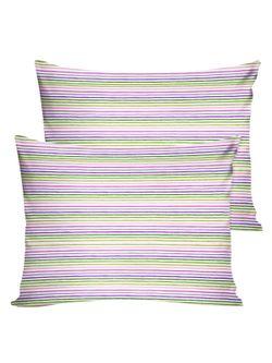 Постельное белье перкаль Сказка "Яркая полоска" евро Наволочка 50х70 см 2 шт Простынь на резинке 180x200 см Пододеяльник 200x215 см