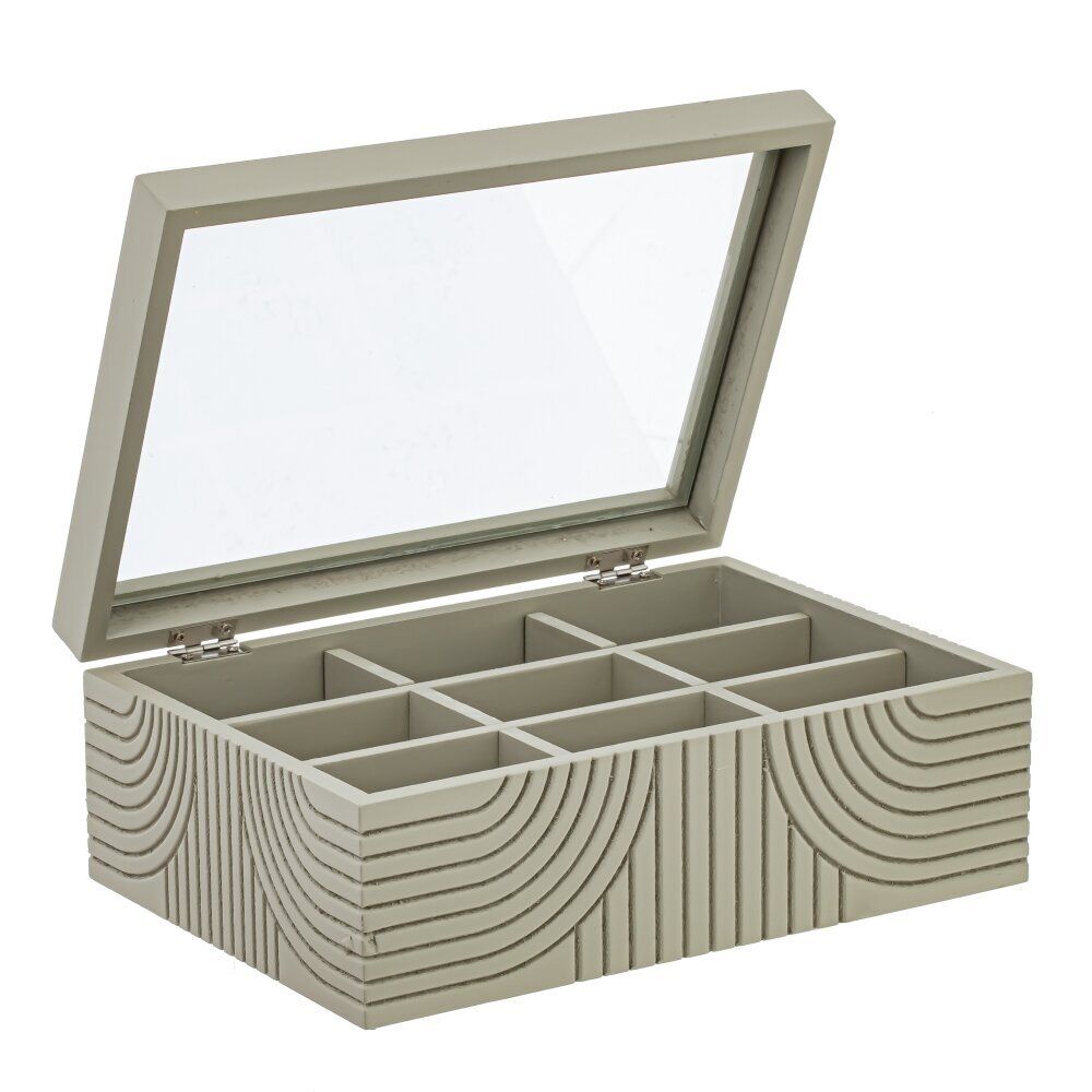 GAEM Шкатулка для чайных пакетиков, L24 W16,5 H9 см