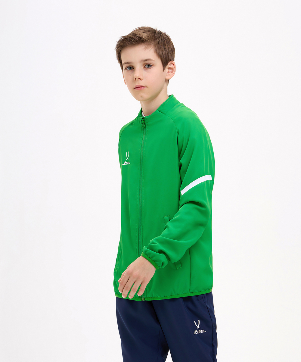 Куртка спортивная CAMP 2 Lined Jacket, зеленый, детский