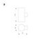 Уличный настенный светодиодный светильник Arlight KT-Ray-Wall-Twin-R46-2X3W Warm3000 034137
