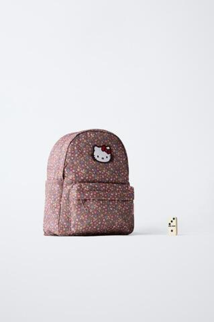 ZARA РЮКЗАК HELLO KITTY © SANRIO, РОЗОВЫЙ