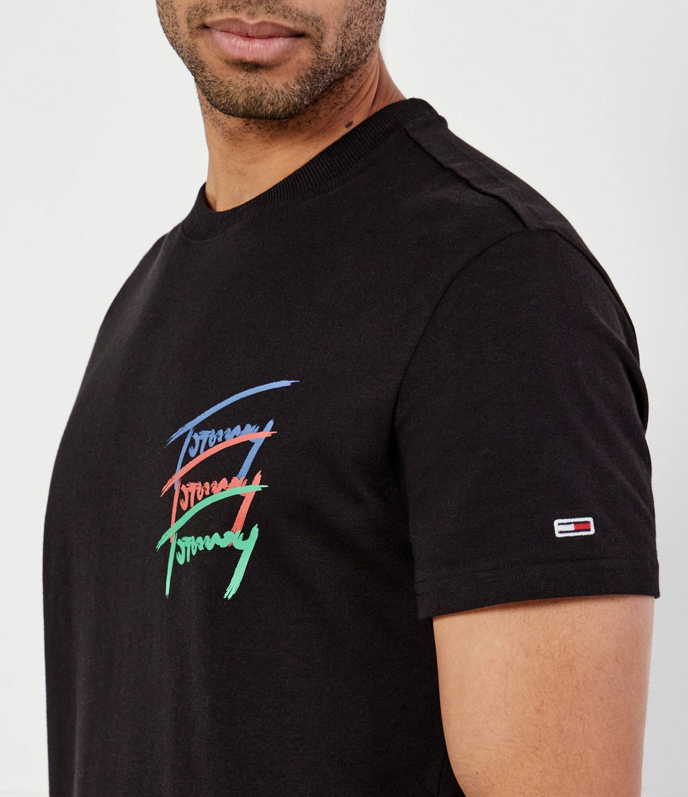 Футболка Tommy Jeans - черный(DM0DM20771)